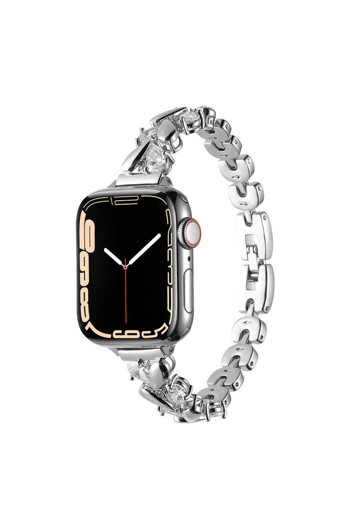 Watch 38mm İçin Uyumlu Renkli İnce Tasarımlı Metal Kordon