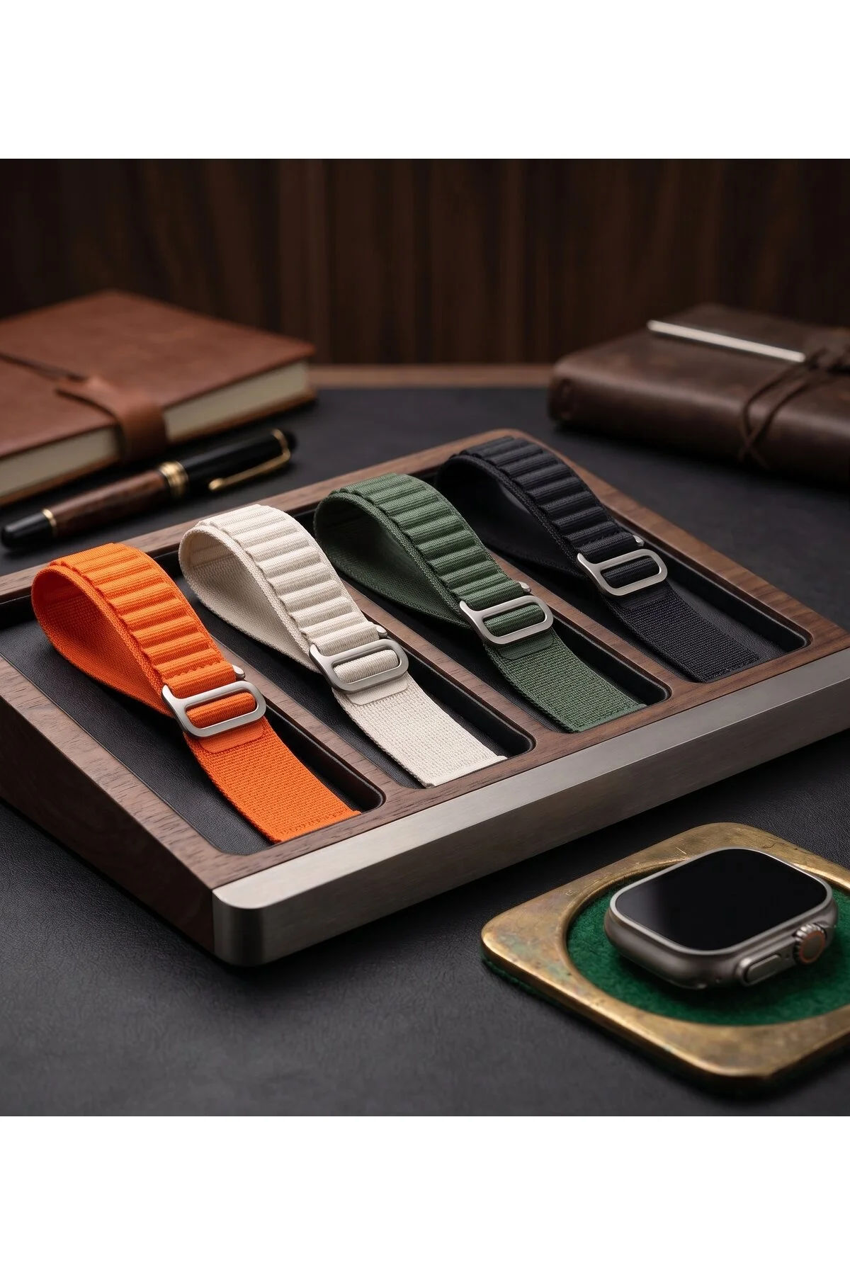 Amazfit Falcon Uyumlu 22mm Premium Örgü Saat Kordonu