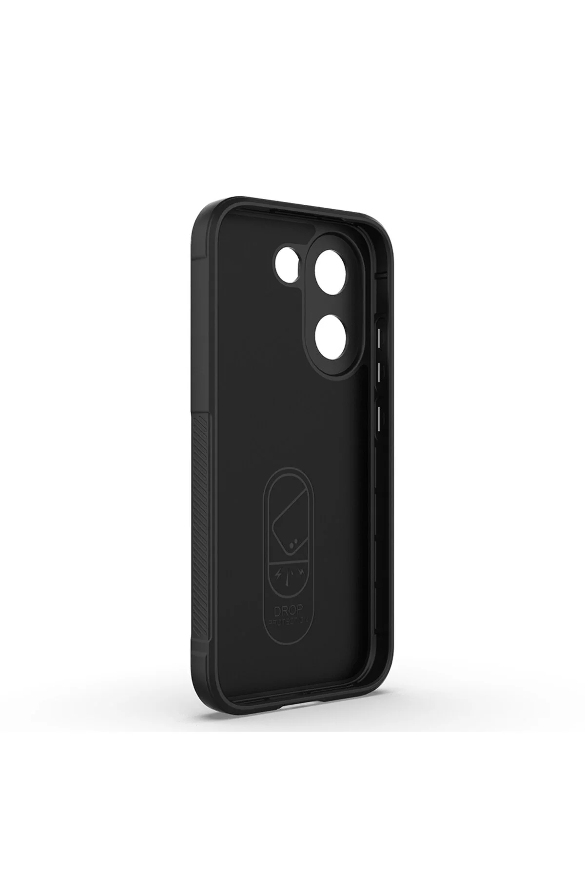 Poco X8 Pro İçin Uyumlu Esnek Yapılı Arkası Oyuklu Tasarım Silikon Kapak