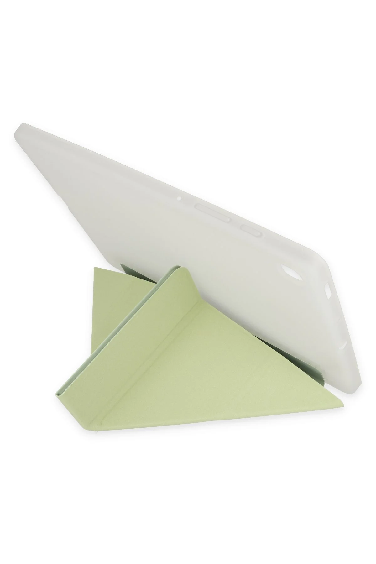 iPad Air 2 9.7 Uyumlu Kılıf Kalem Bölmeli Uyku Modlu Smart Case - Açık Yeşil