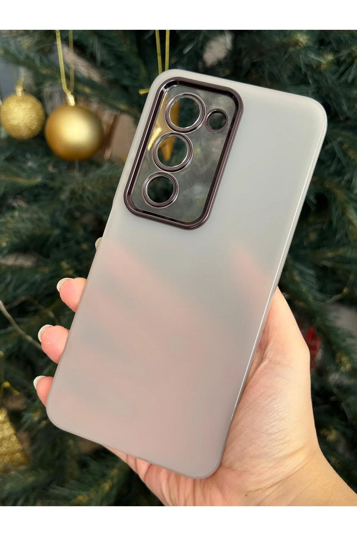 Redmi 15 5G İçin Uyumlu Kılıf Saydam Yapılı Parmak İzi Yapmaz Mat Kapak