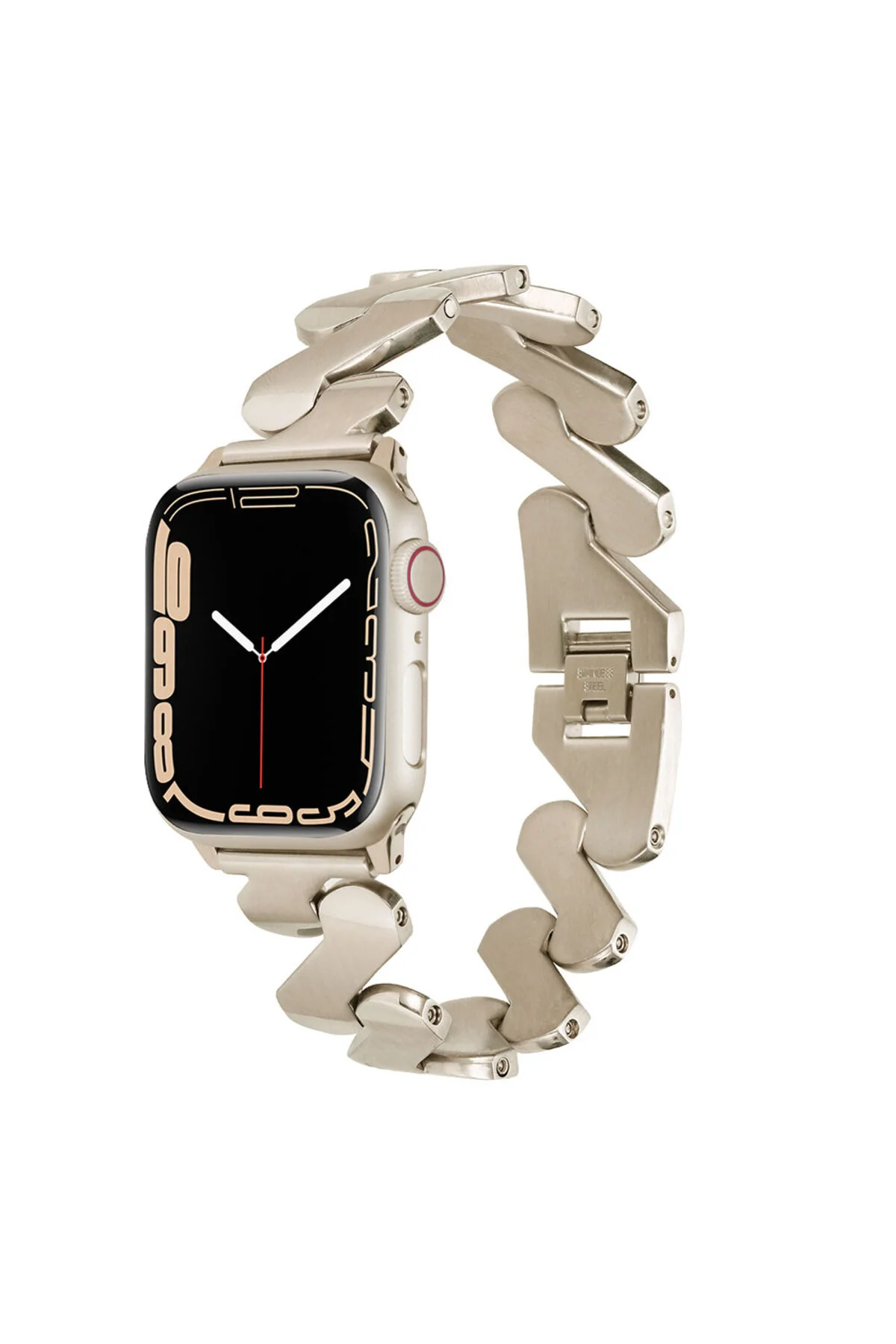 Watch 7 41mm İçin Uyumlu Metal Strap Kayış Kordon