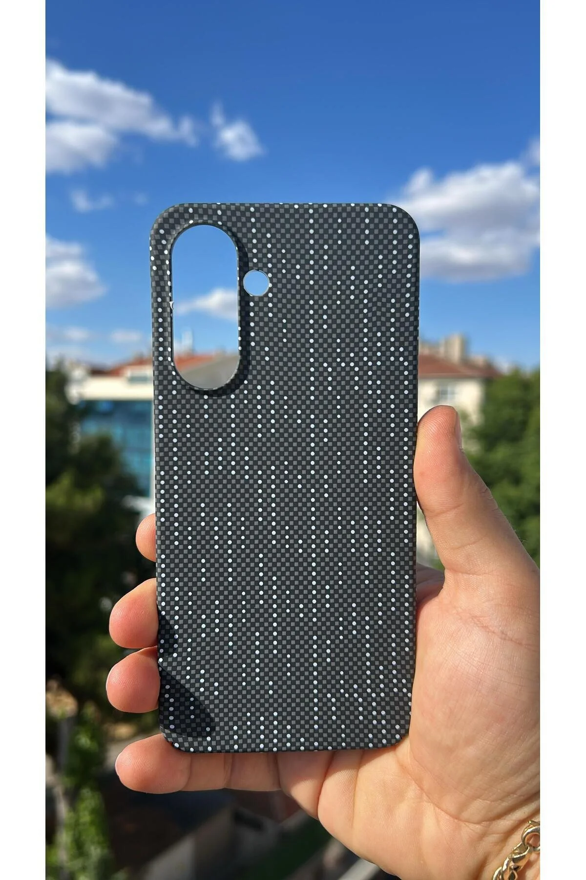 Samsung Galaxy S25 FE Kılıf Karbon Fiber Tasarım A++ Kalite Kapak