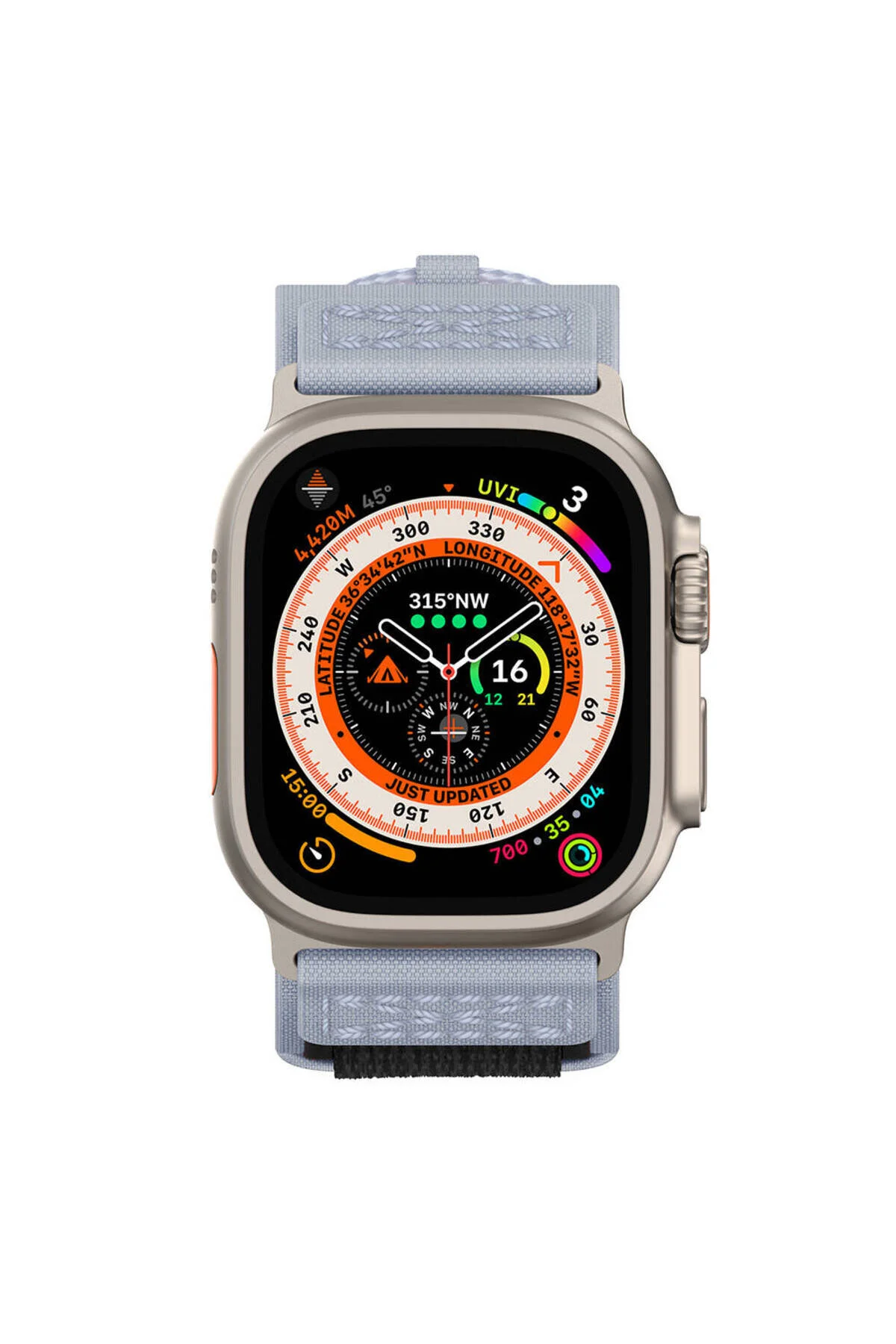 Watch 44mm İçin Uyumlu Hasır Kordon Kayış