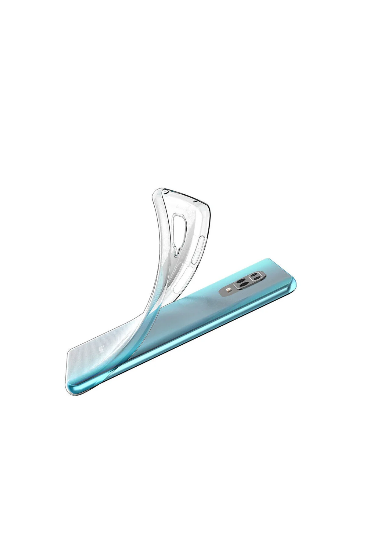 Redmi Note 9 Pro ve Redmi Note 9S İçin Uyumlu Darbe Emici Yumuşak Ultra İnce Sararmaz Şeffaf Kılıf