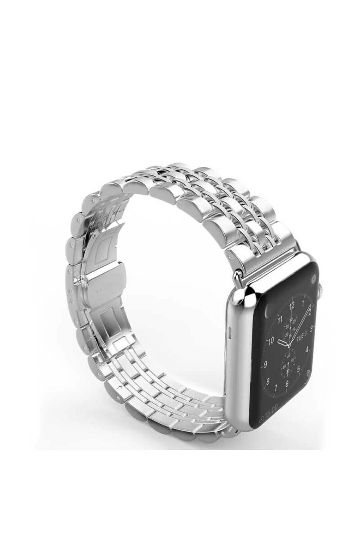 Watch 40mm İçin Uyumlu Metal Strap Kayış Kordon