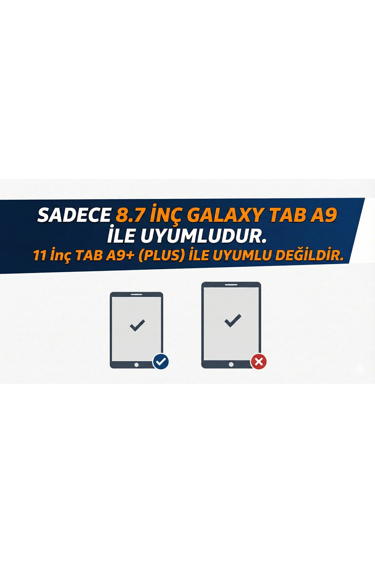 Galaxy Tab A9 Kılıf X-110 Çok Amaçlı Askılı Kullanışlı Tablet Kılıfı