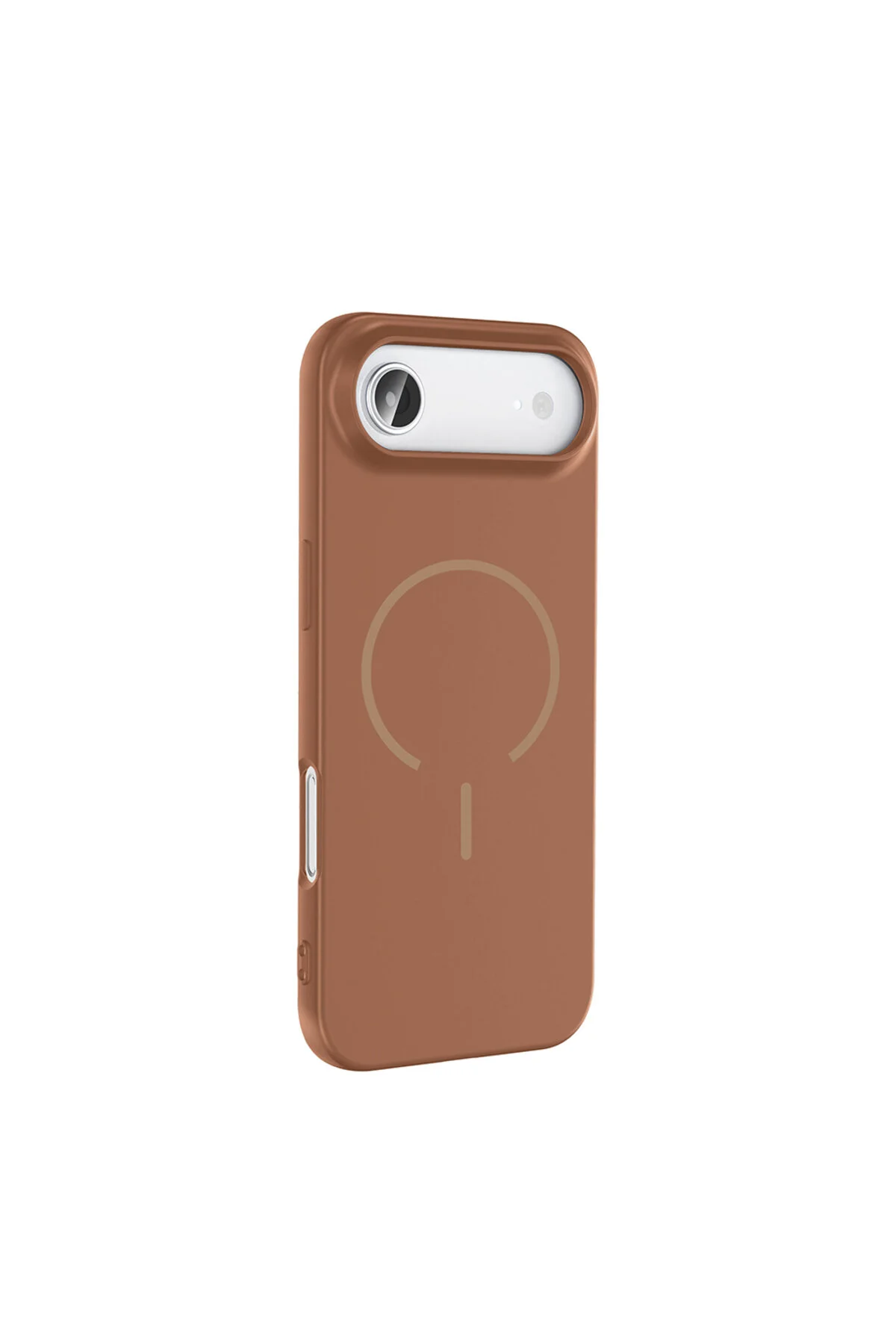 iPhone 17 Air İçin Uyumlu M-Safe Özellikli Soft Renkli Elde Kaymaz Silikon Kılıf