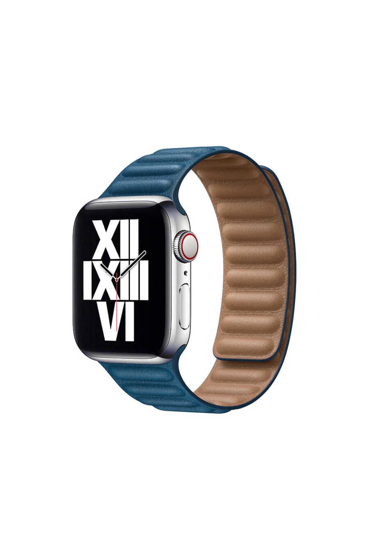 Watch 44mm İçin Uyumlu Deri Kordon