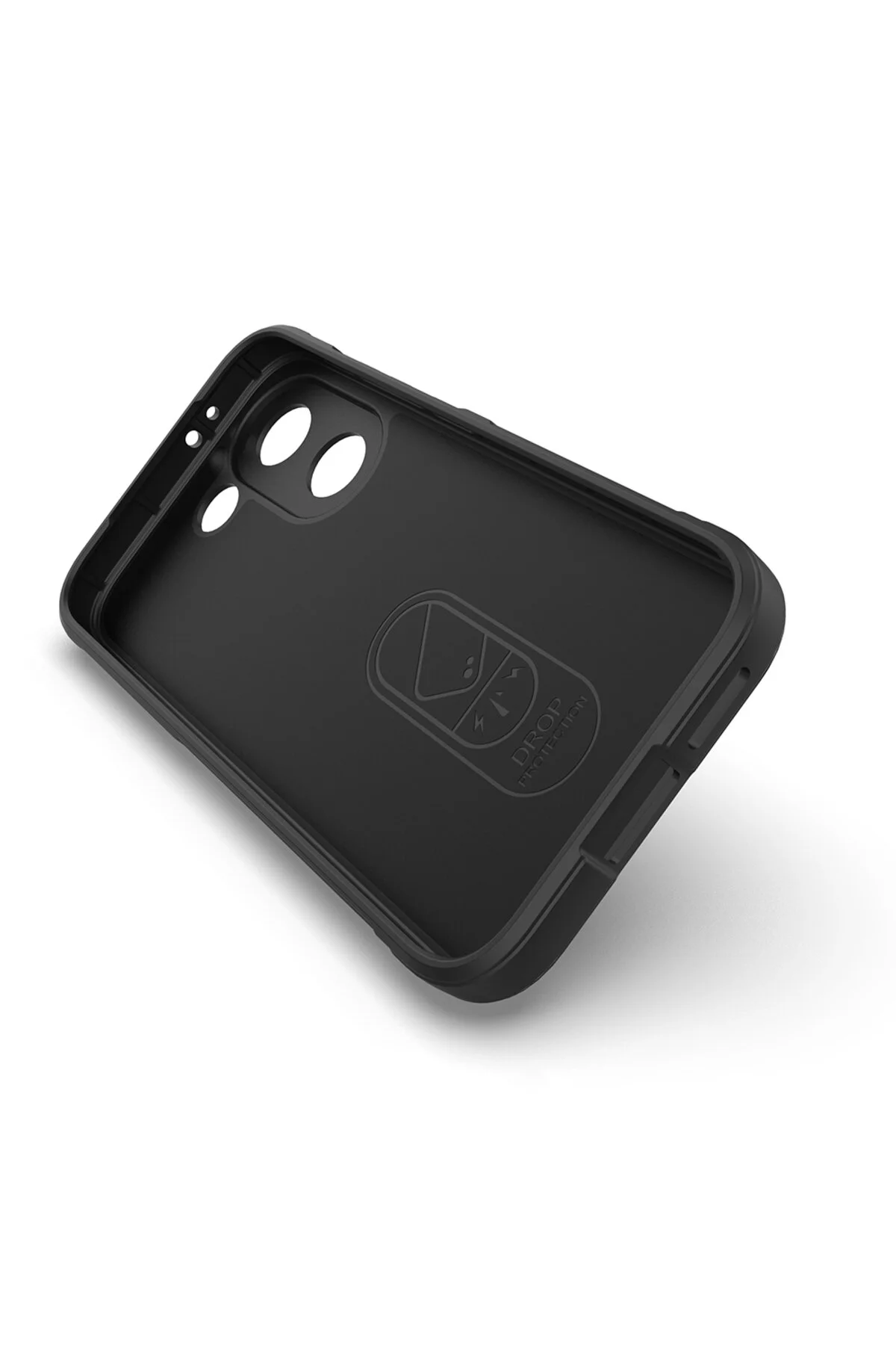 Poco X8 Pro İçin Uyumlu Esnek Yapılı Arkası Oyuklu Tasarım Silikon Kapak