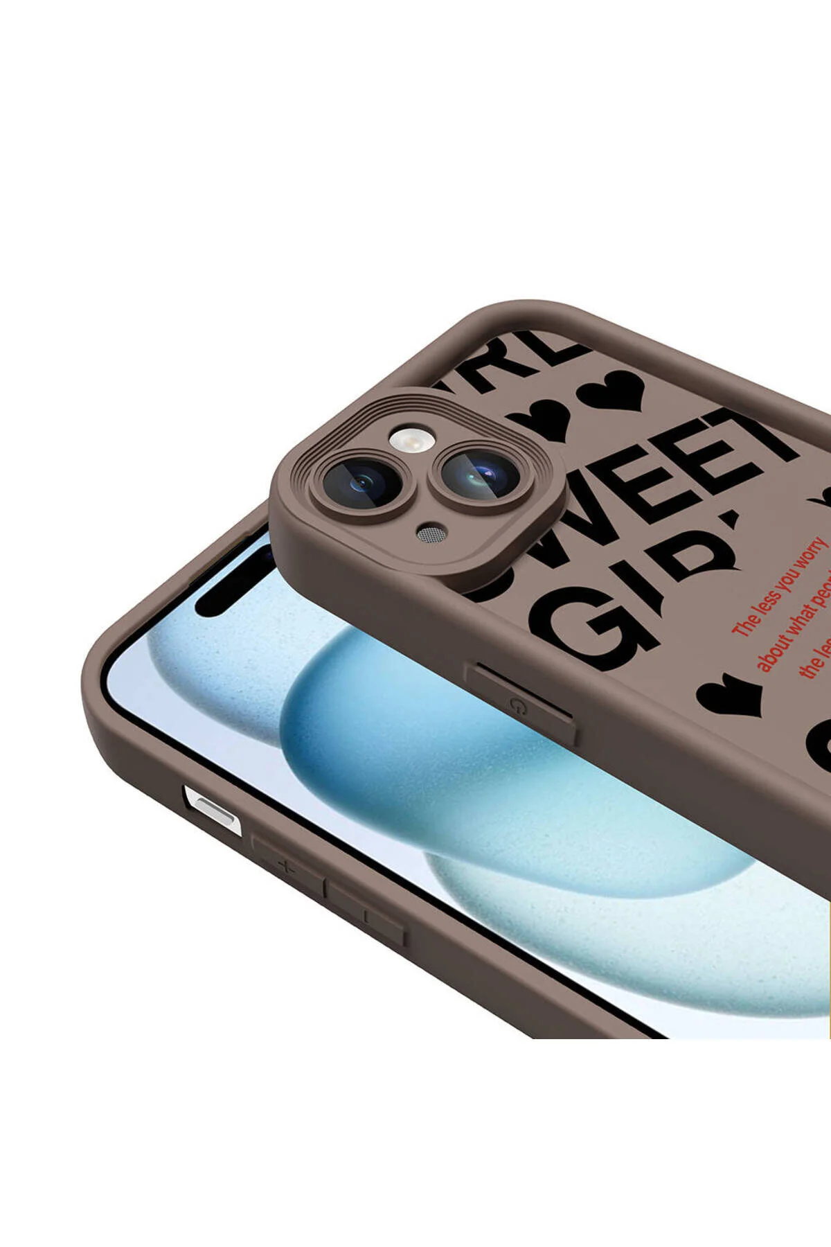 Apple  iPhone 13 Uyumlu Renkli Tasarımlı Kamera Korumalı Baskılı Kılıf
