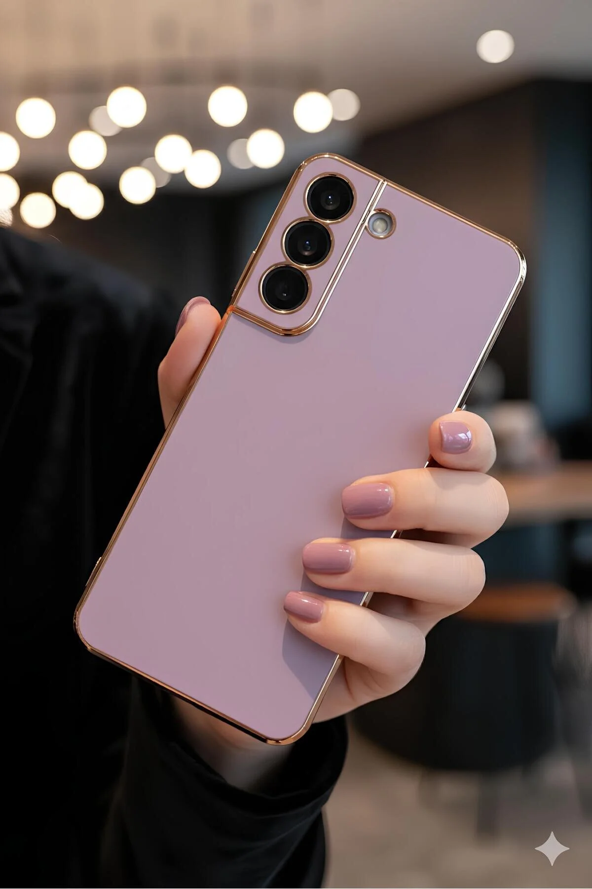 Samsung Galaxy S21 Kılıf Parlak Tasarım Kamera Korumalı Ultra Yumuşak Esnek A Kalite Kapak