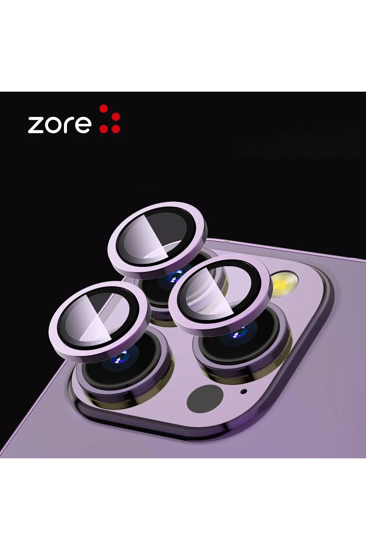 Apple iphone 13 Birebir Uyumlu Premium Kalite Renkli Kamera Lens Koruyucu