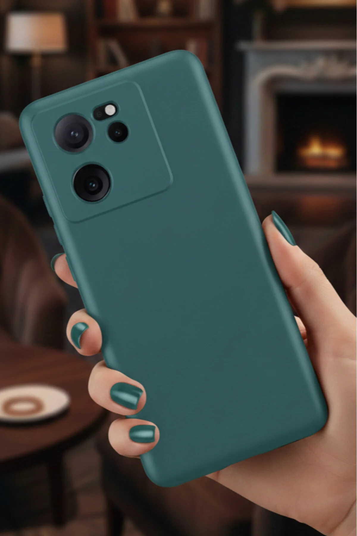 Xiaomi Mi 13T Pro Kılıf Içi Kadife Süet Tasarımlı Kamera Korumalı Silikon A Kalite Lansman Kapak