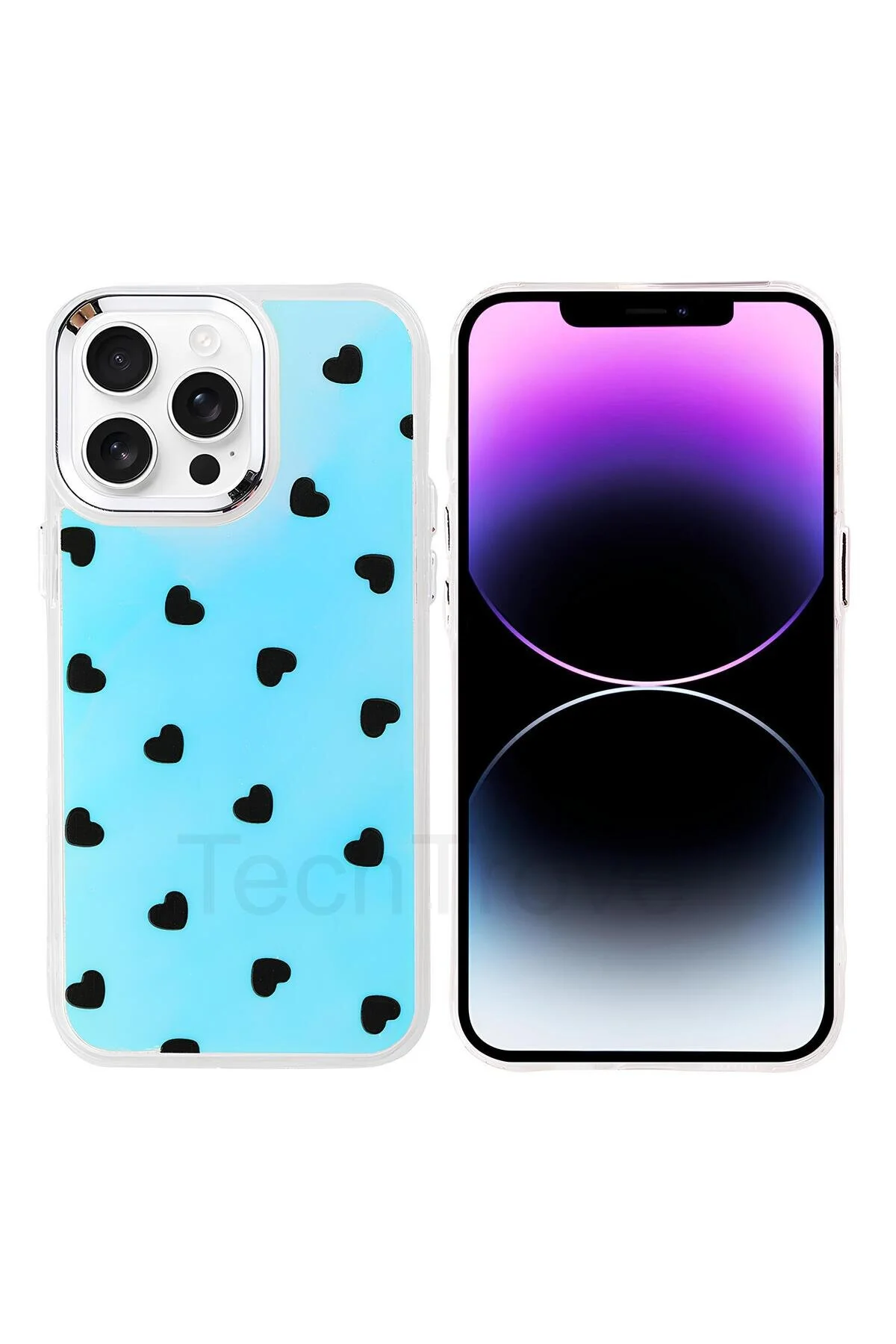 İphone 14 Pro Max Kılıf Desenli Tasarımlı Elde Kaymayan | Soft Kapak