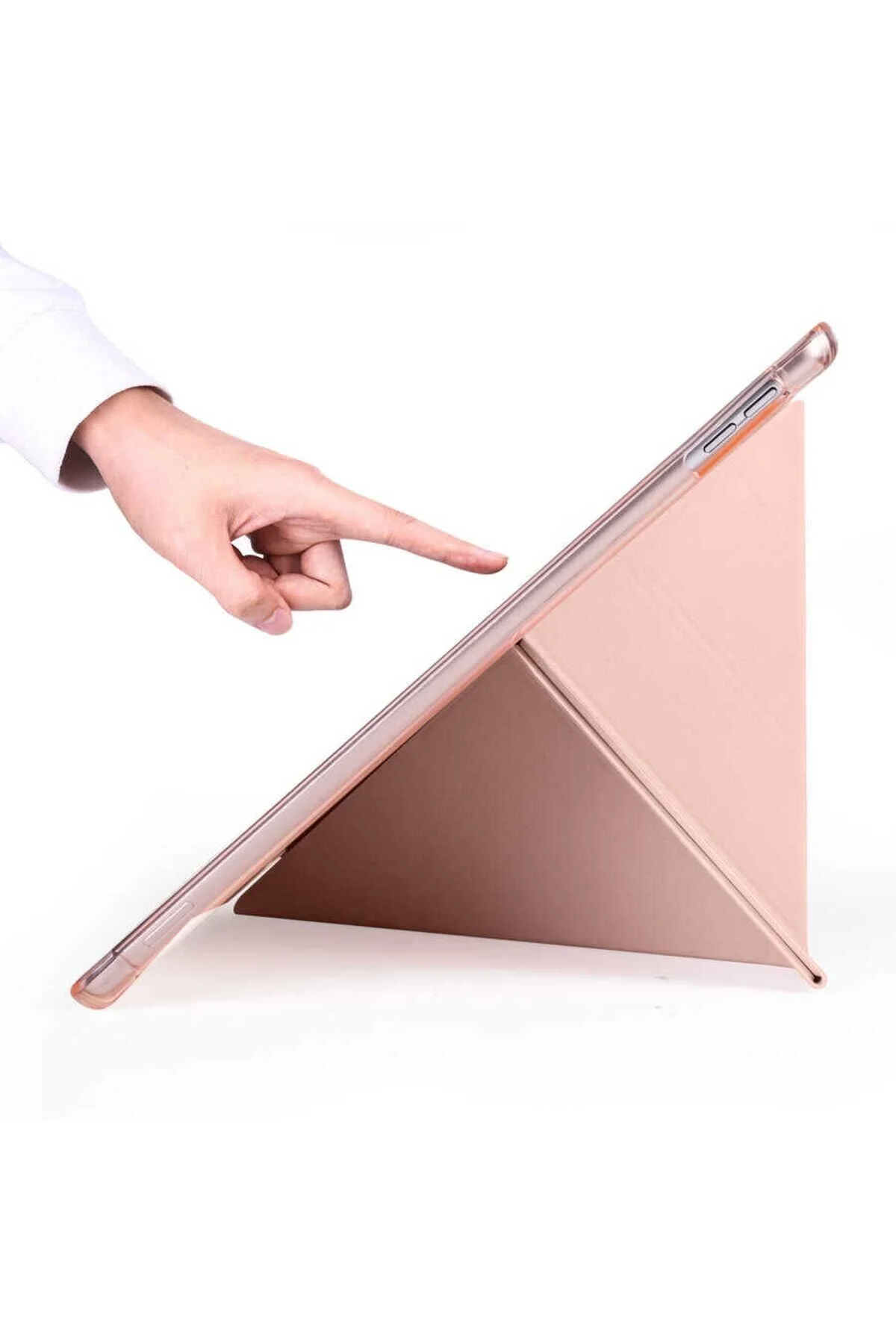 Apple iPad Pro 10.5 (7.Nesil) Uyumlu Kalem Bölmeli Katlanabilir Kılıf