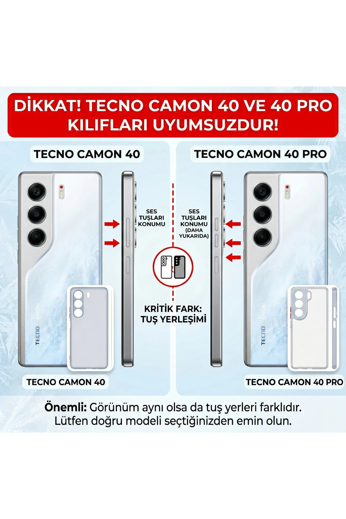 Tecno Camon 40 Uyumlu Pastel Yıldız Desenli Dalgalı Kenar Kılıf - Kamera Korumalı