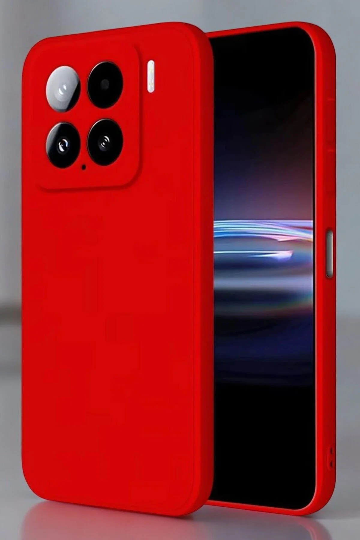 Xiaomi Mi 15 Kılıf Içi Kadife Süet Tasarımlı Kamera Korumalı Silikon A Kalite Lansman Kapak