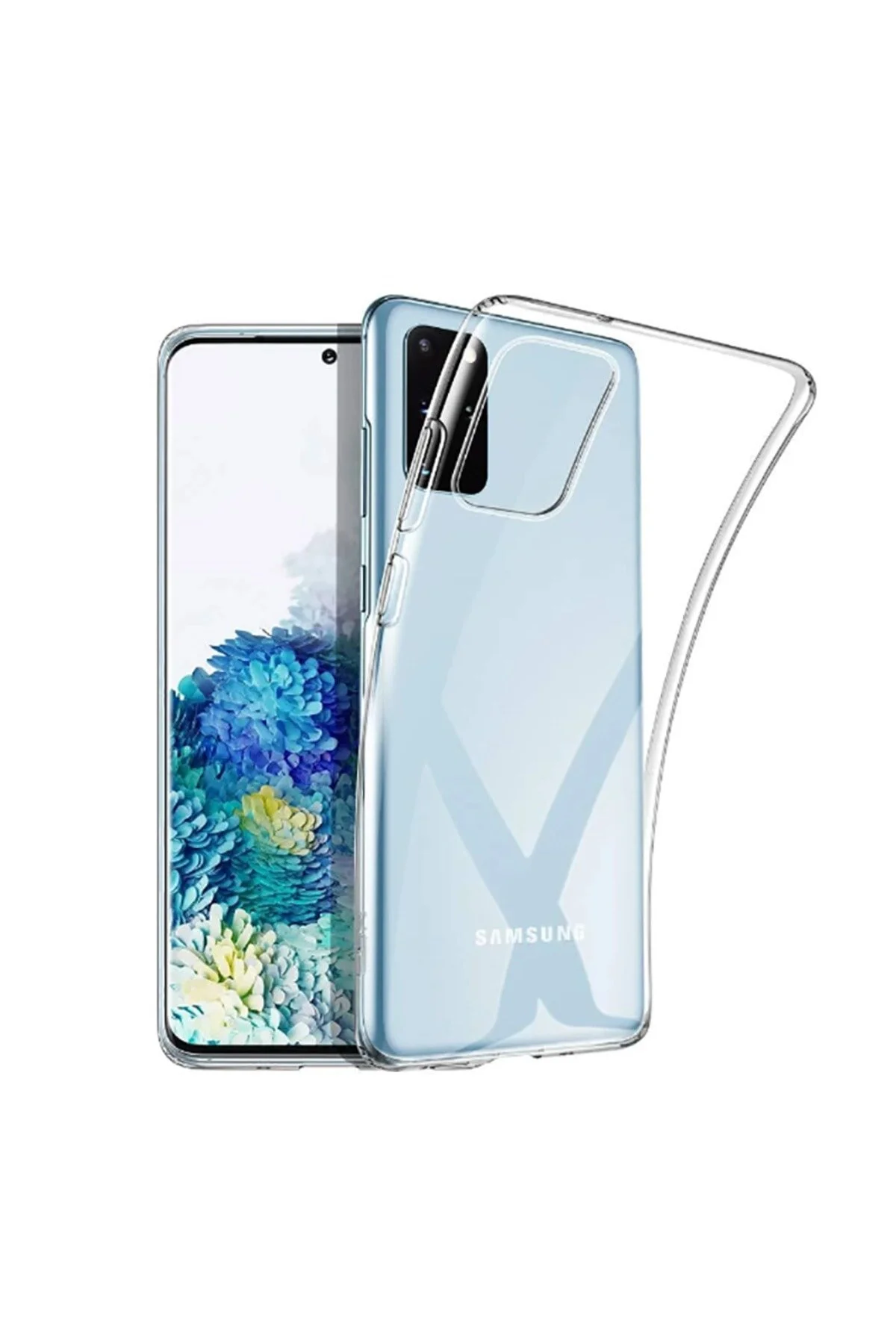 Samsung Galaxy S20 FE Kılıf Şeffaf Ve Esnek Korumalı A Kalite Silikon Kapak