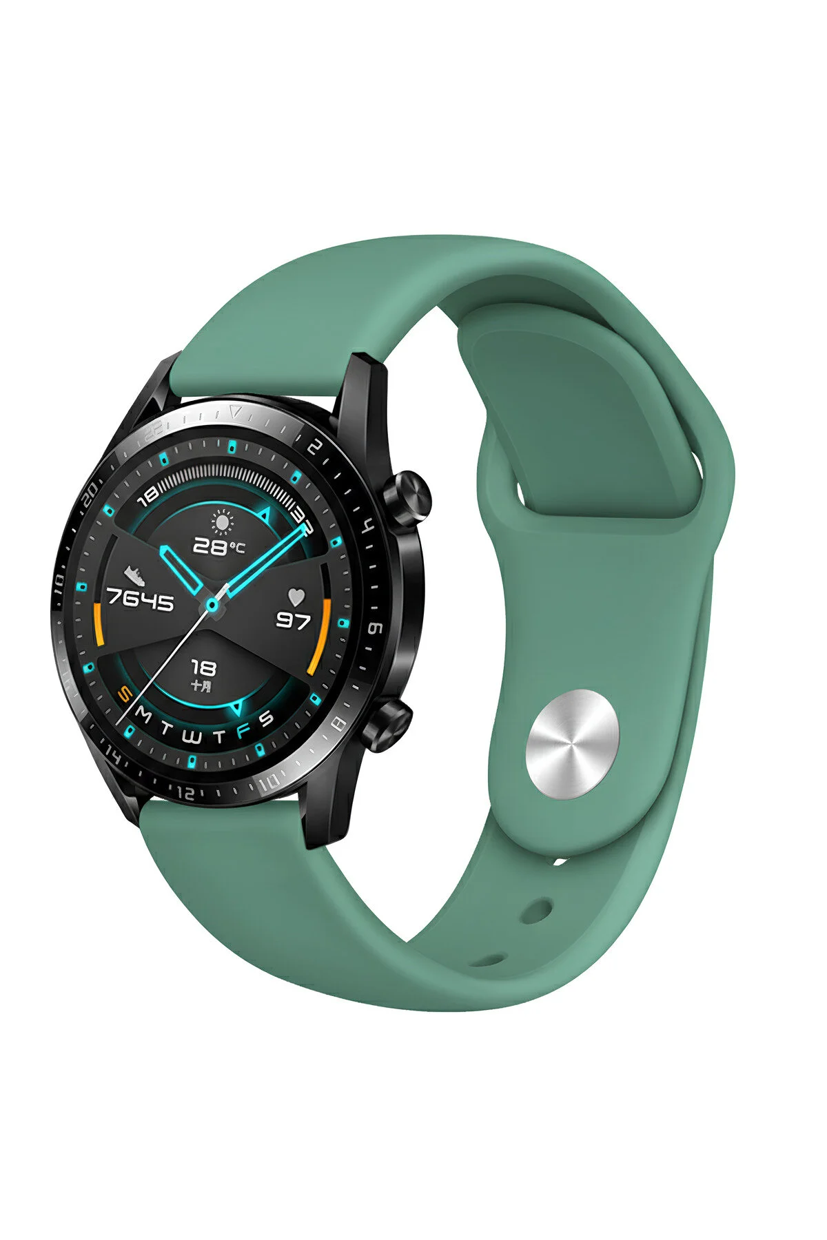 Galaxy Watch 3 41mm İçin Uyumlu 20mm Silikon Kordon