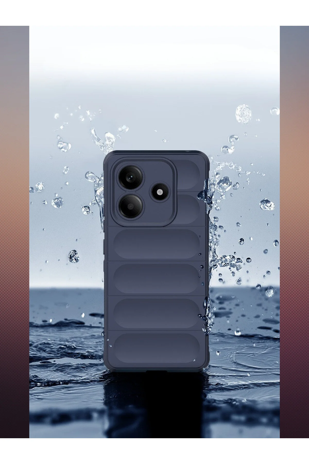 Apple iPhone 16 Kılıf Esnek Yapılı Arkası Oyuklu Tasarım Silikon Kapak