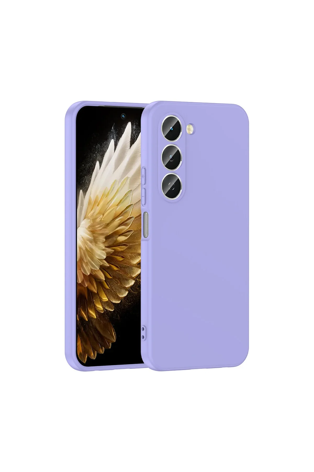 Tecno Spark 40 Pro İçin Uyumlu İçi Kadife Kamera Koruma Çıkıntılı Elde Kaymaz Lansman Kılıf