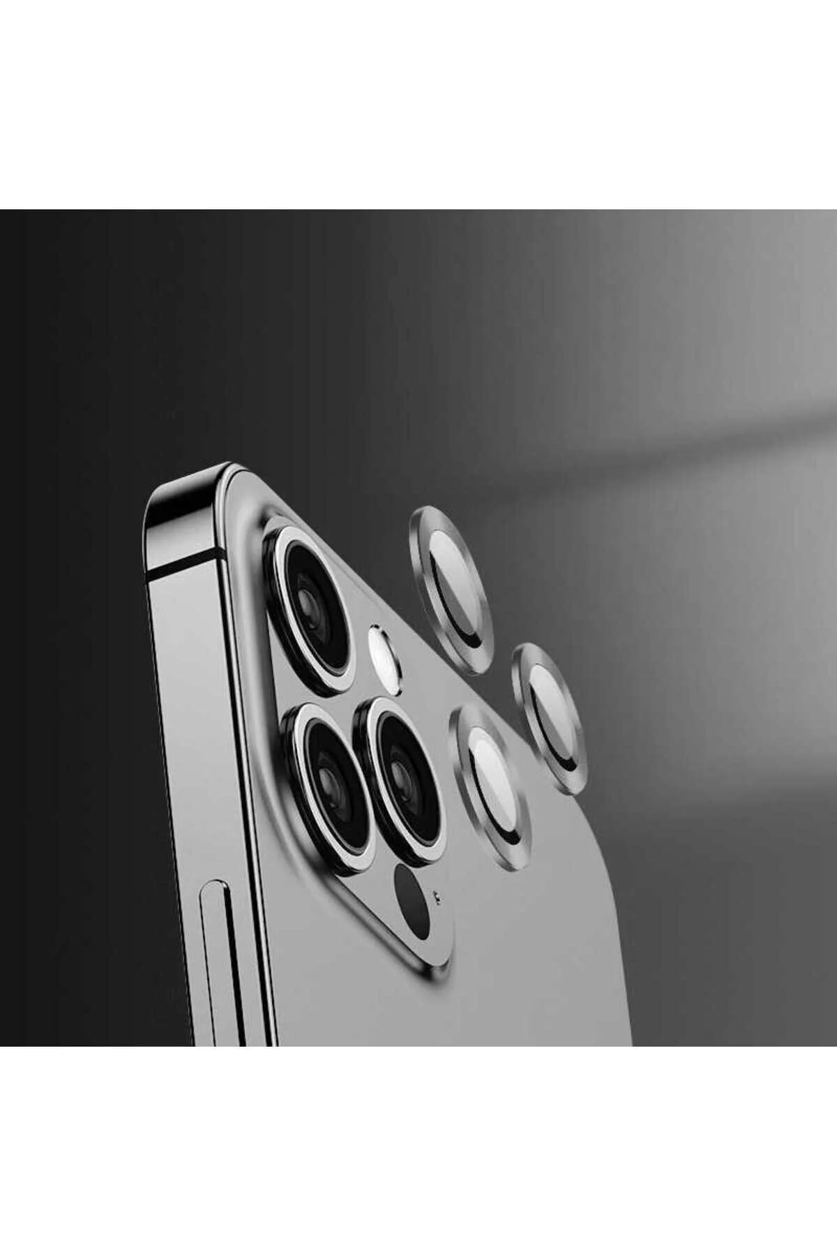 Apple iphone 12 pro - iphone 11 pro Ve iPhone 11 pro max Birebir Uyumlu Kamera Lens Koruyucu Cam