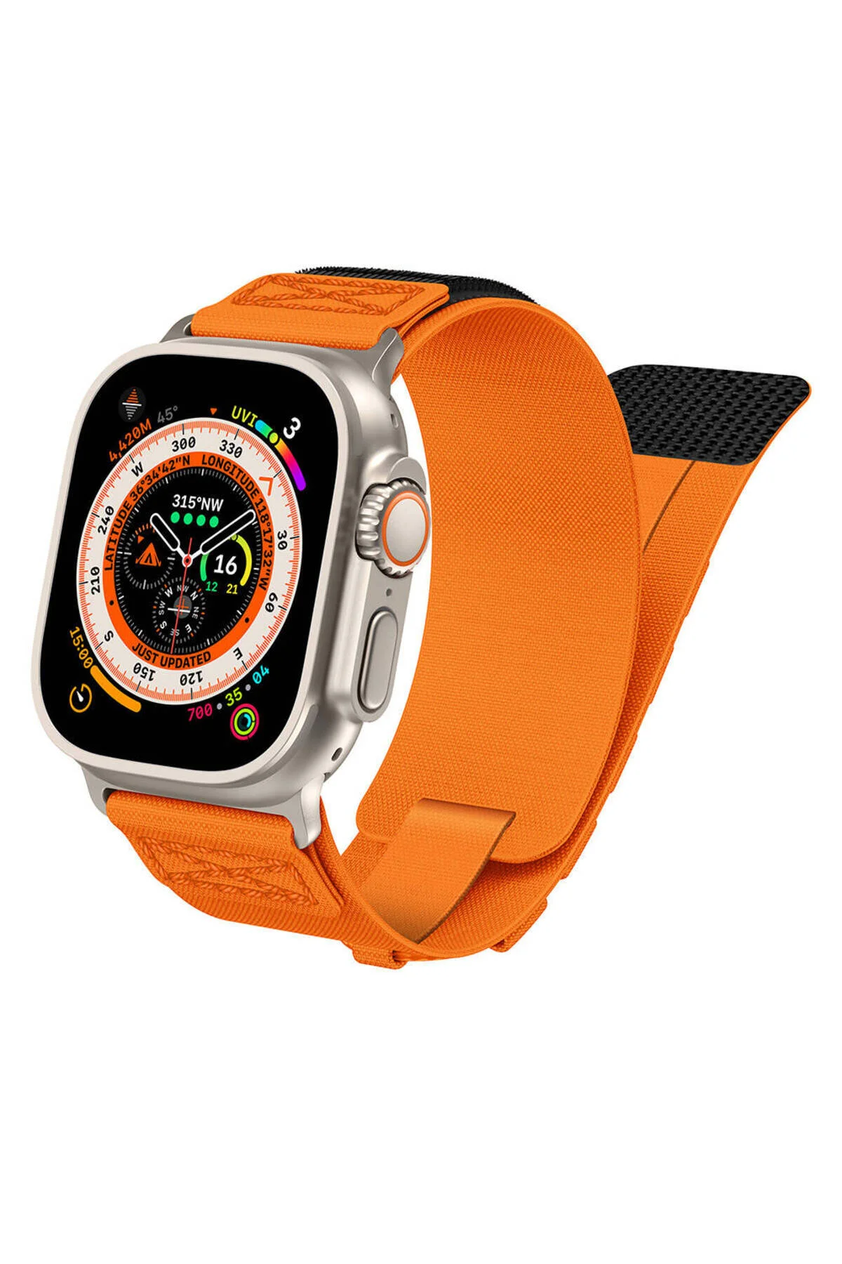 Watch 44mm İçin Uyumlu Hasır Kordon Kayış