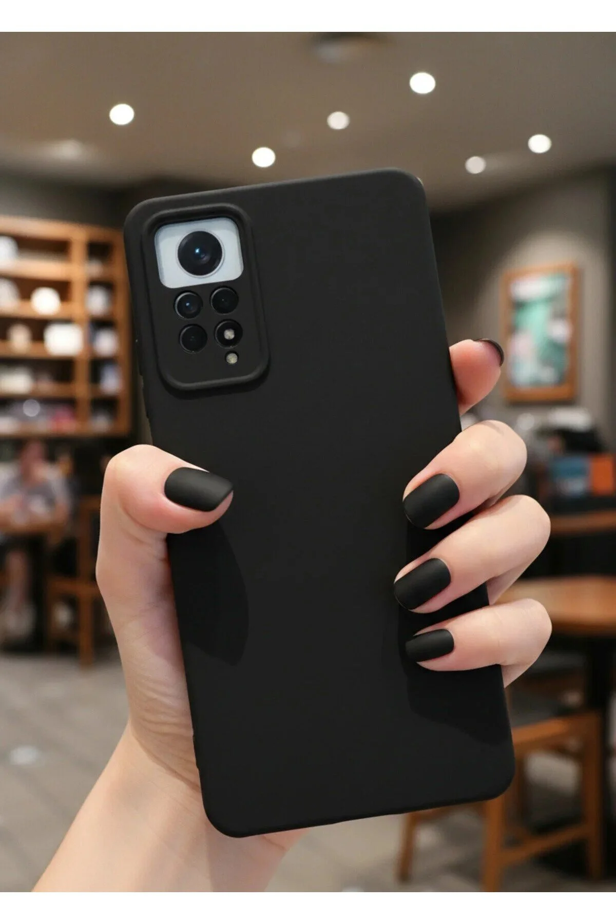 Xiaomi Redmi Note 12 Pro 4G Kılıf Içi Kadife Süet Tasarımlı Kamera Korumalı Silikon Lansman Kapak
