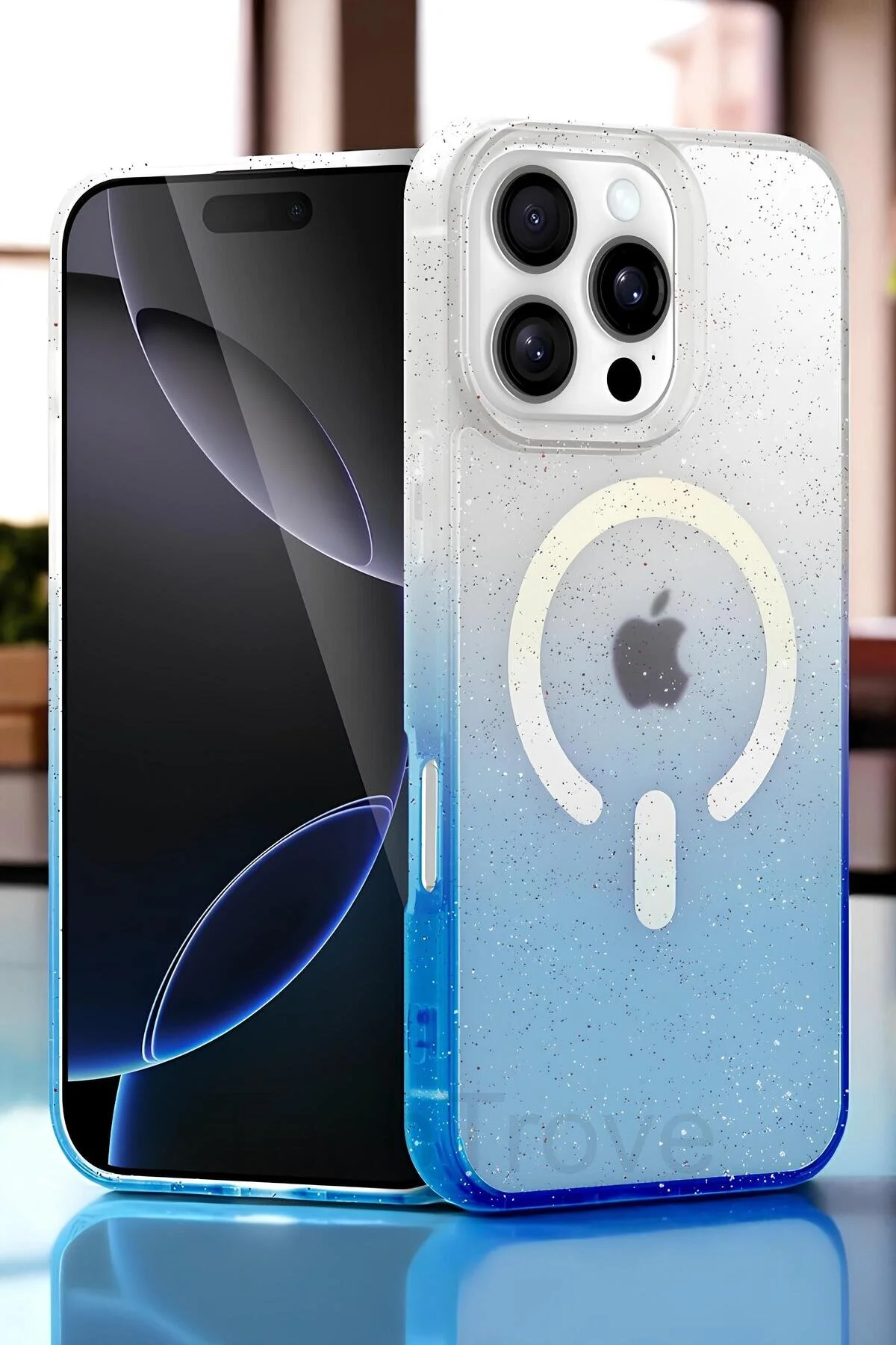 Apple iPhone 16 Pro Max Uyumlu Pummel Shiny Magsafe Kapak