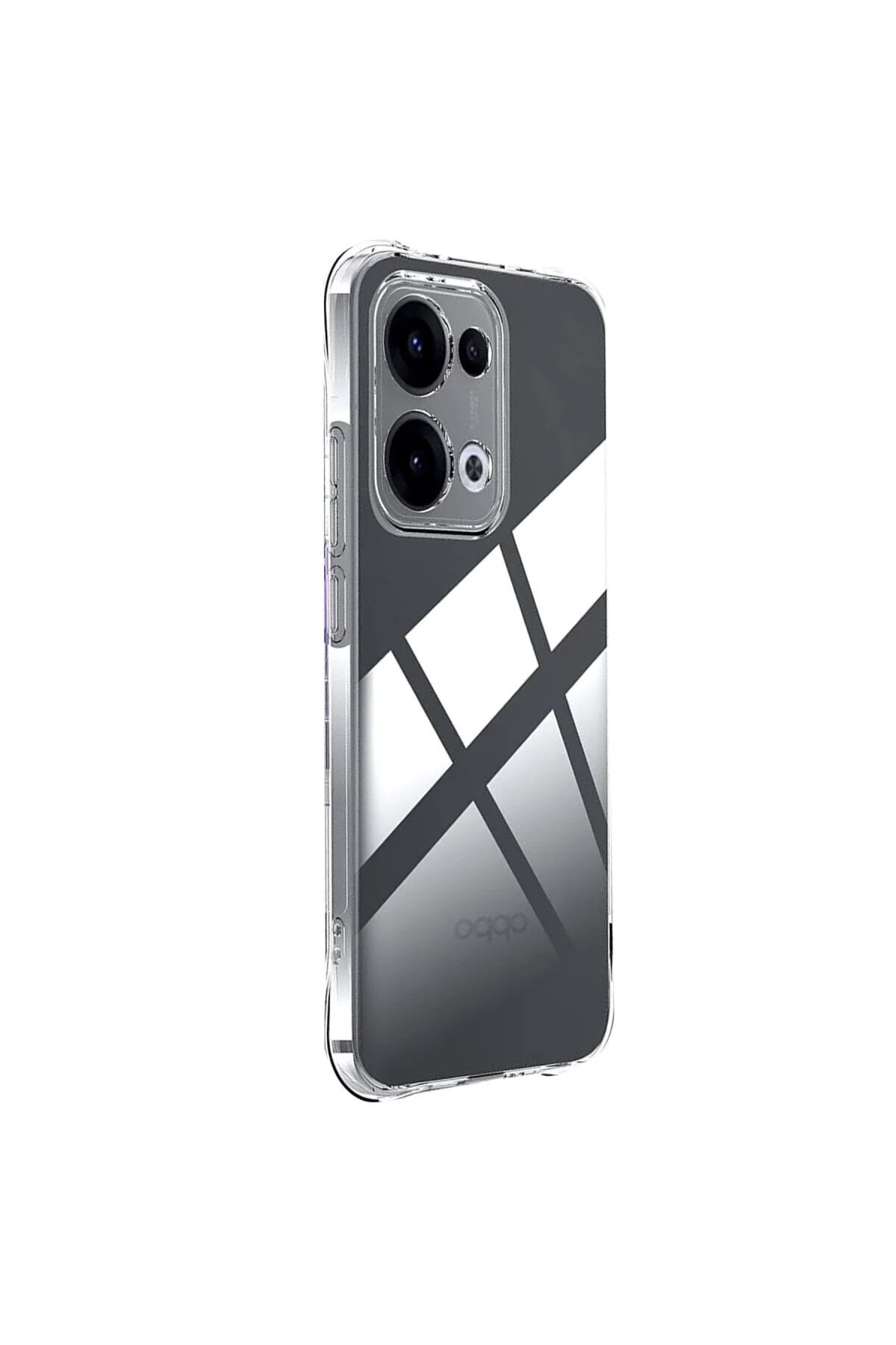 Oppo A6 Pro 4G İçin Uyumlu Darbe Emici Yumuşak Ultra İnce Sararmaz Şeffaf Kılıf