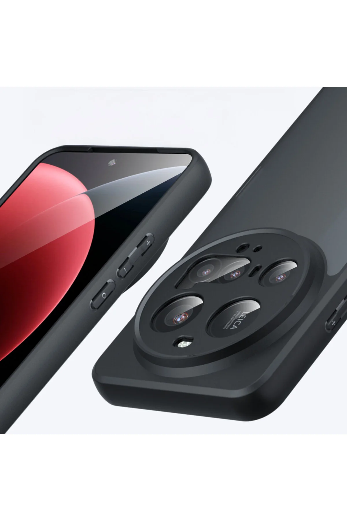 Xiaomi 15 Ultra Kılıf Kamera Koruma Çıkıntılı Şeffaf Arka Yüzeyli A++ Kalite Kapak