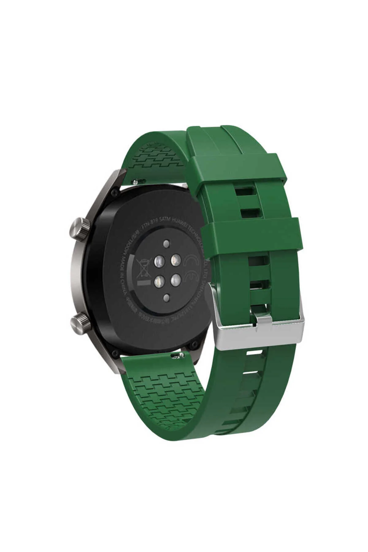 Huawei Watch GT 3 46mm İçin Uyumlu Esnek Renkli Kaliteli Silikon Kayış Kordon
