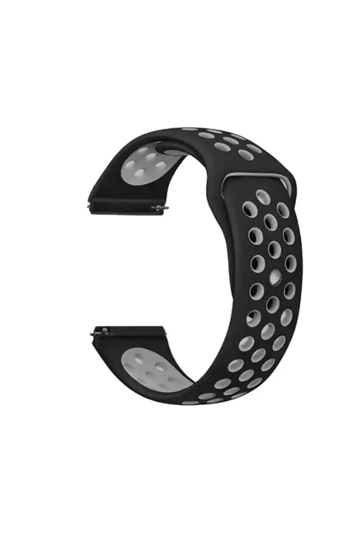 Amazfit Pace İçin Uyumlu Delikli Tasarımlı Renkli Kayış Kordon