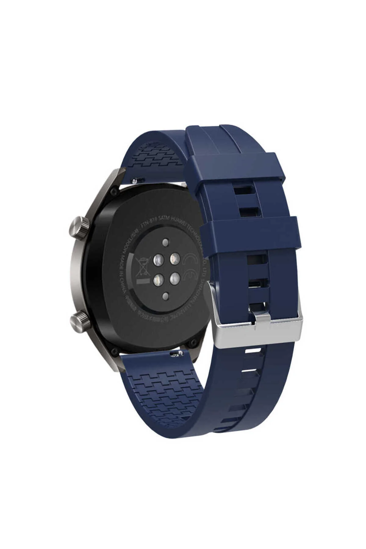 Huawei Watch GT 3 46mm İçin Uyumlu Esnek Renkli Kaliteli Silikon Kayış Kordon