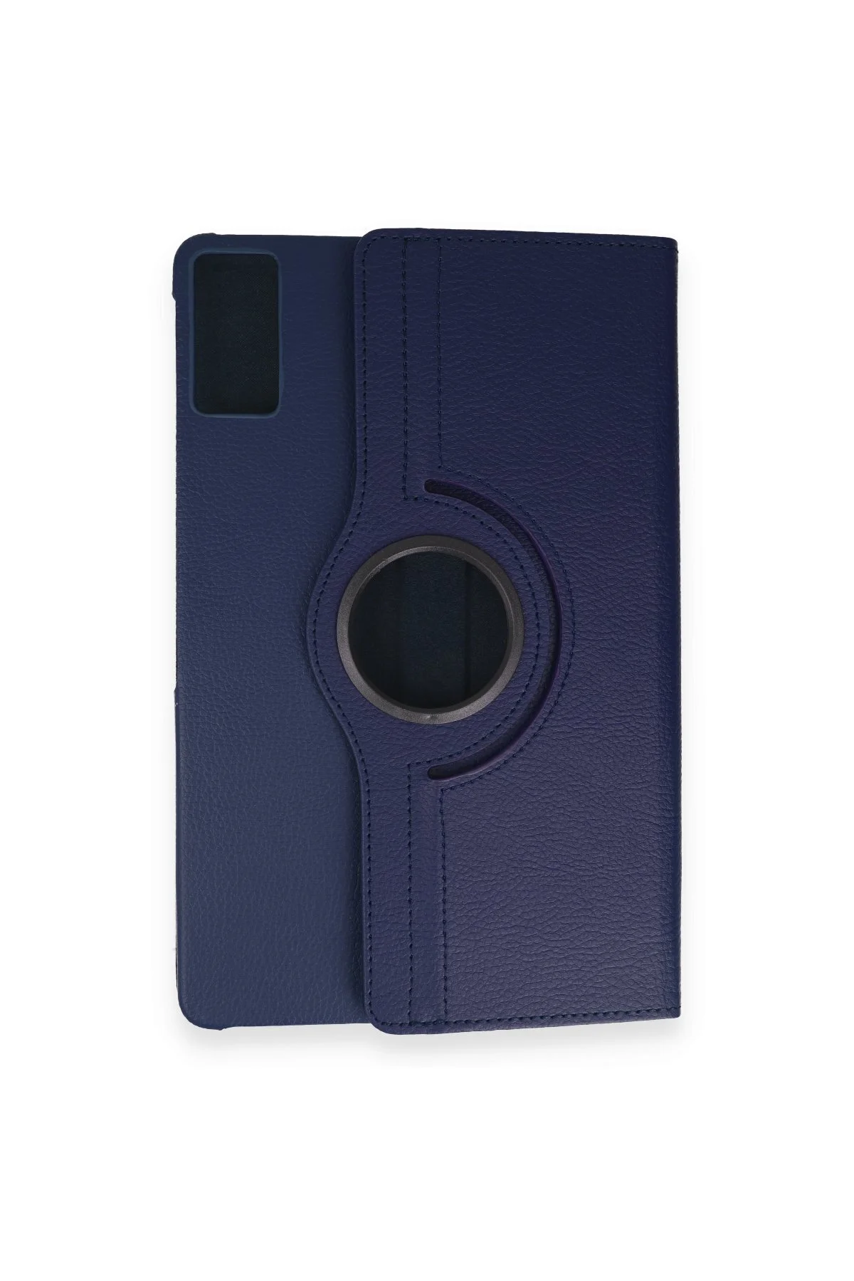 Xiaomi Redmi Pad Uyumlu Kılıf 360 Dönerli Deri Korumalı Tablet Kılıfı - Lacivert