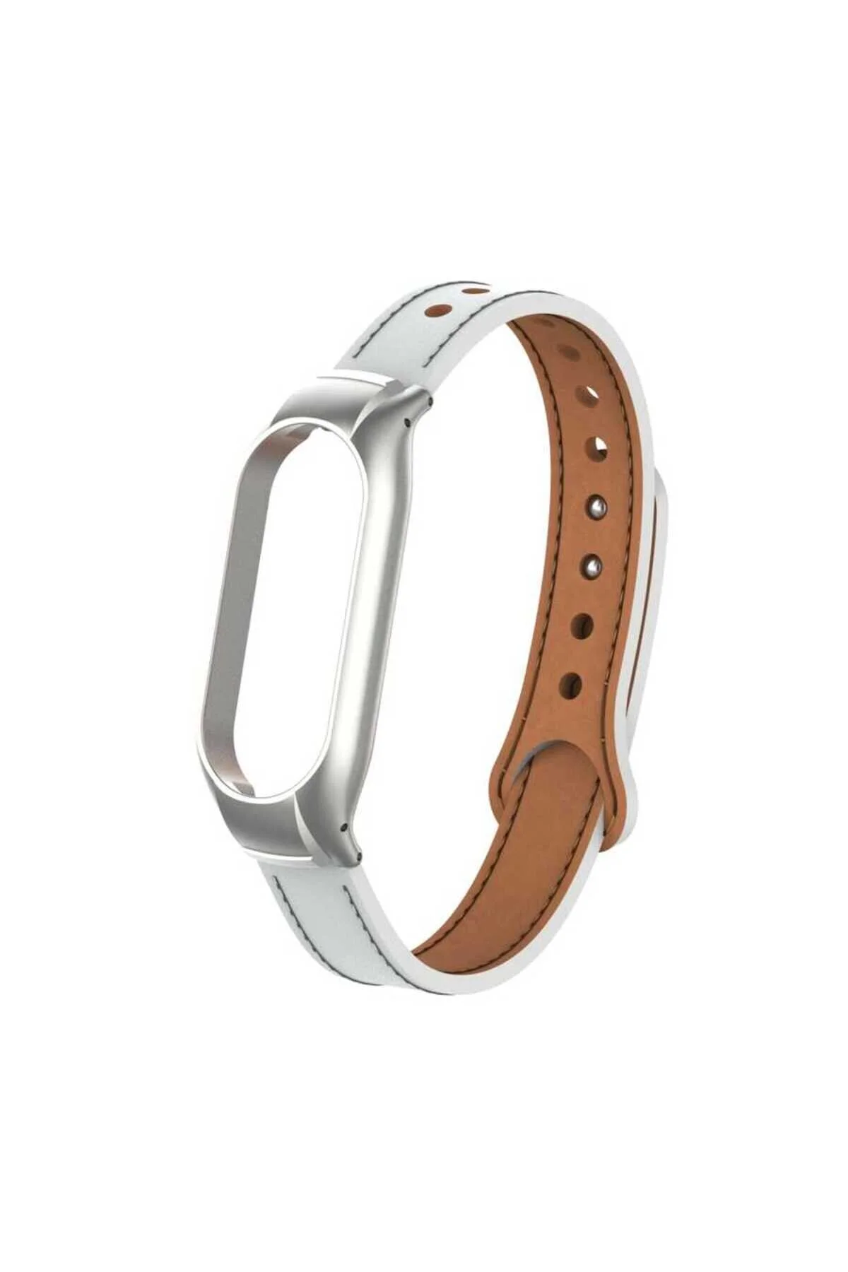 Mi Band 7 İçin Uyumlu Deri Kordon Kayış