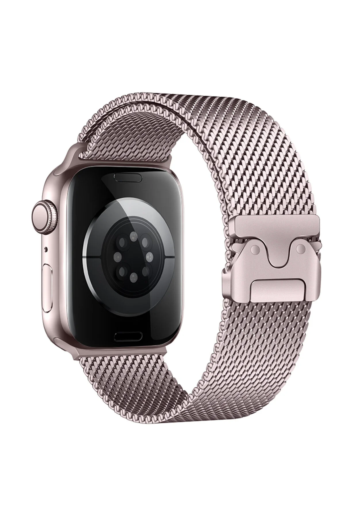 Watch 10 42mm İçin Uyumlu Metal Hasır Kordon
