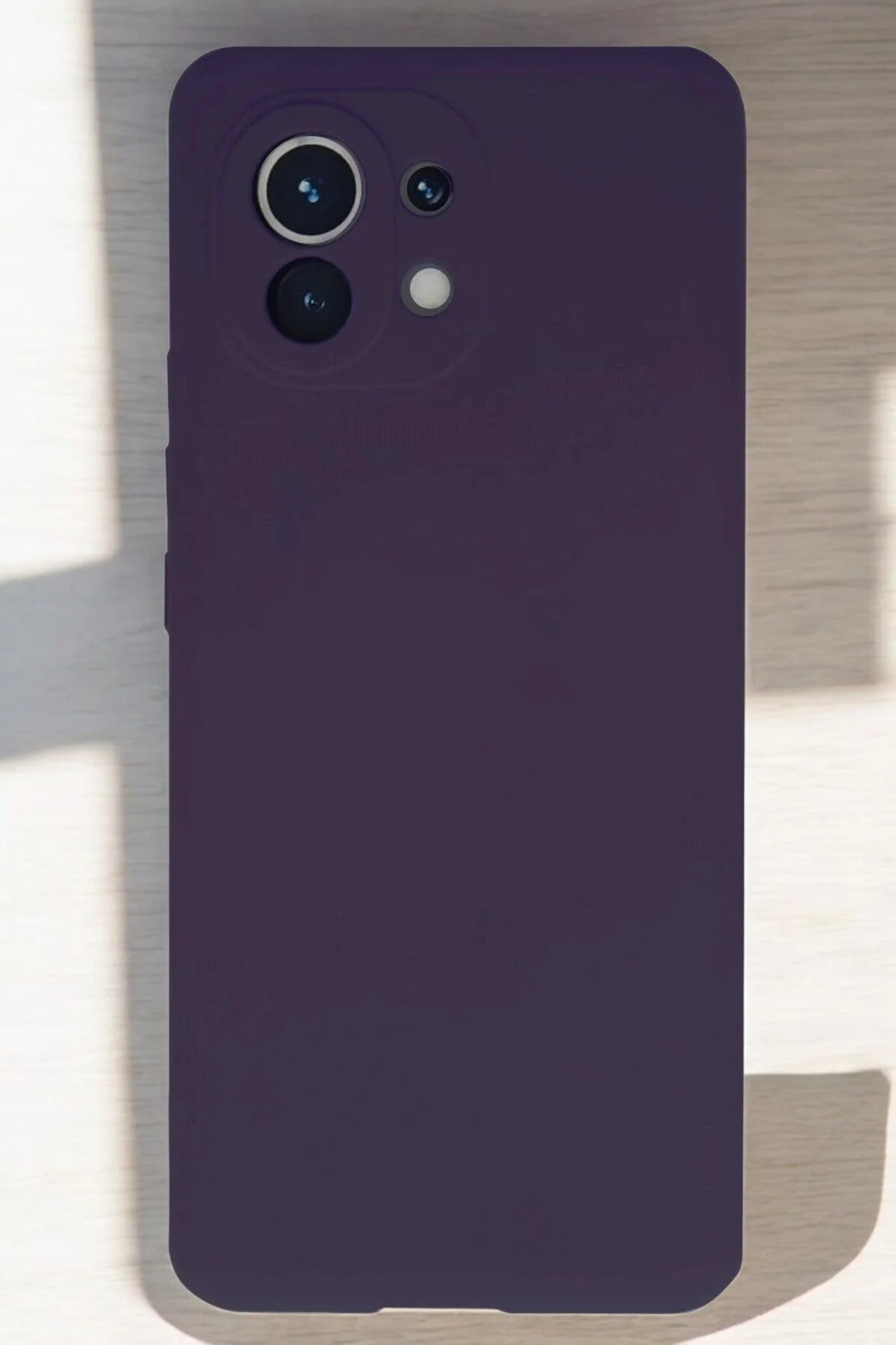 Xiaomi Mi 11 Kılıf Içi Kadife Süet Tasarımlı Kamera Korumalı Silikon A Kalite Lansman Kapak