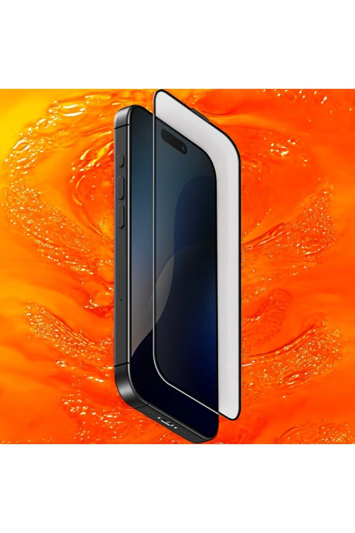 iPhone 17 Pro Max Uyumlu Tam Kaplayan Ekstra Korumalı Kırılmaz A Kalite Ekran Koruyucu