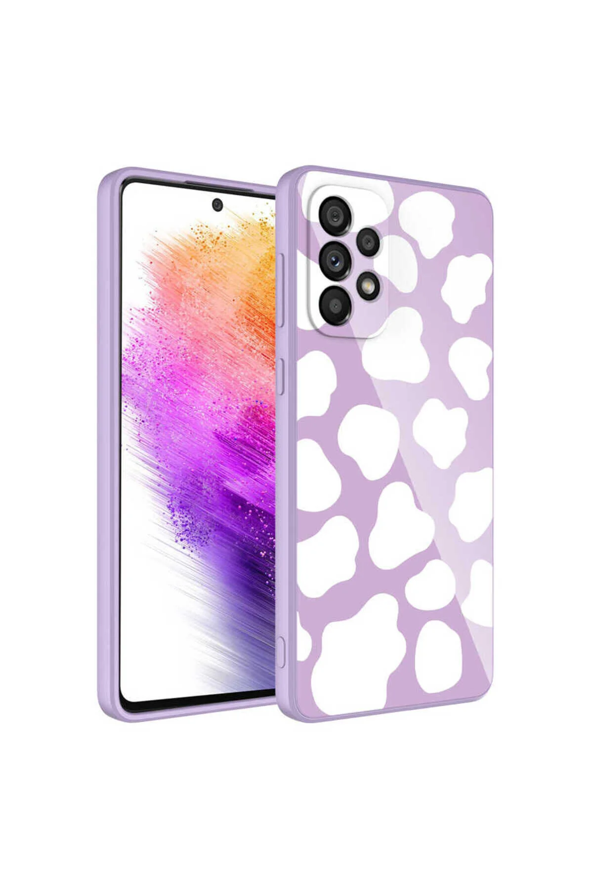 Galaxy A23 Kılıf Desenli İçi Kadife Kamera Korumalı Darbe Emici Silikon Kapak