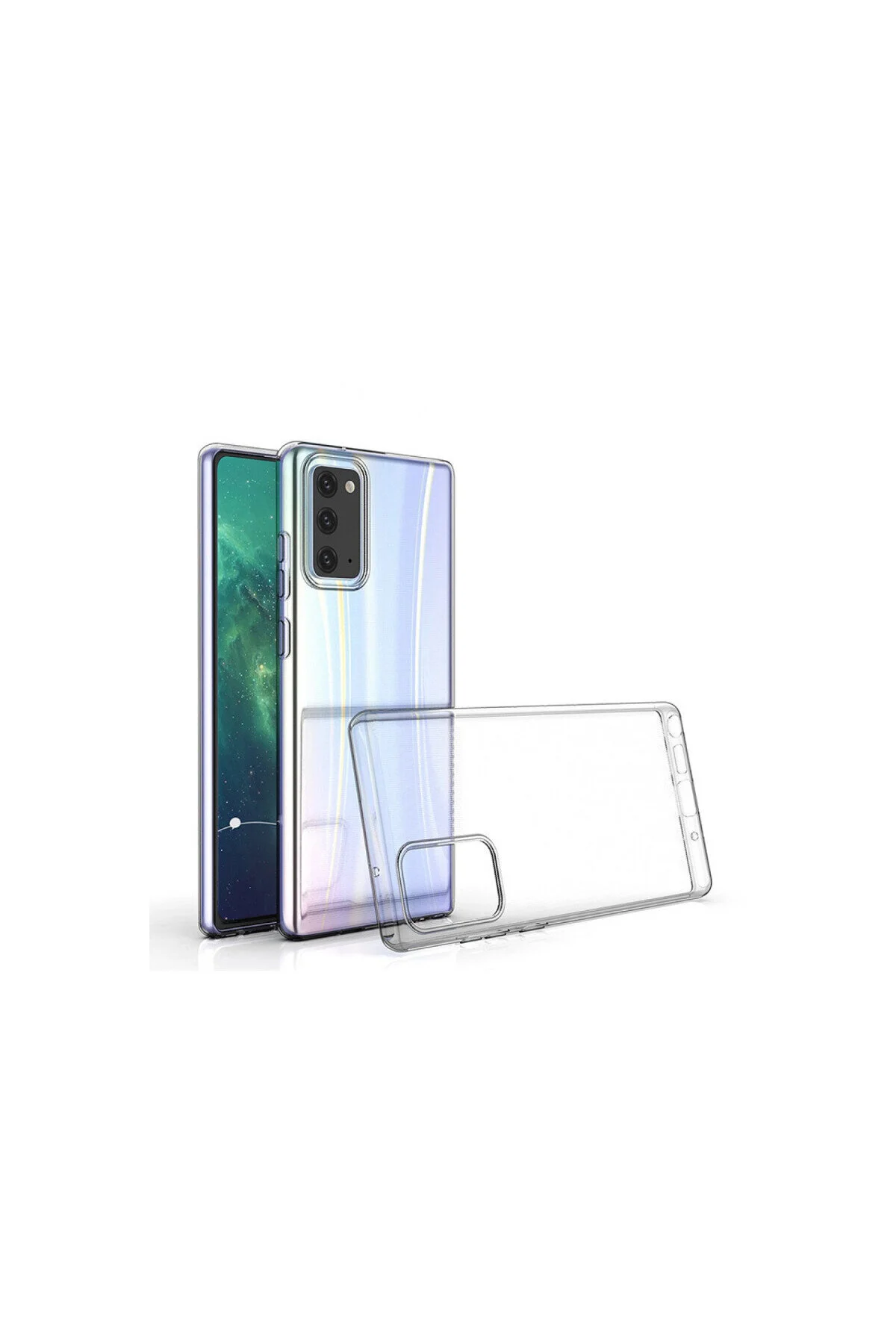 Vivo Y53S İçin Uyumlu Darbe Emici Yumuşak Ultra İnce Sararmaz Şeffaf Kılıf