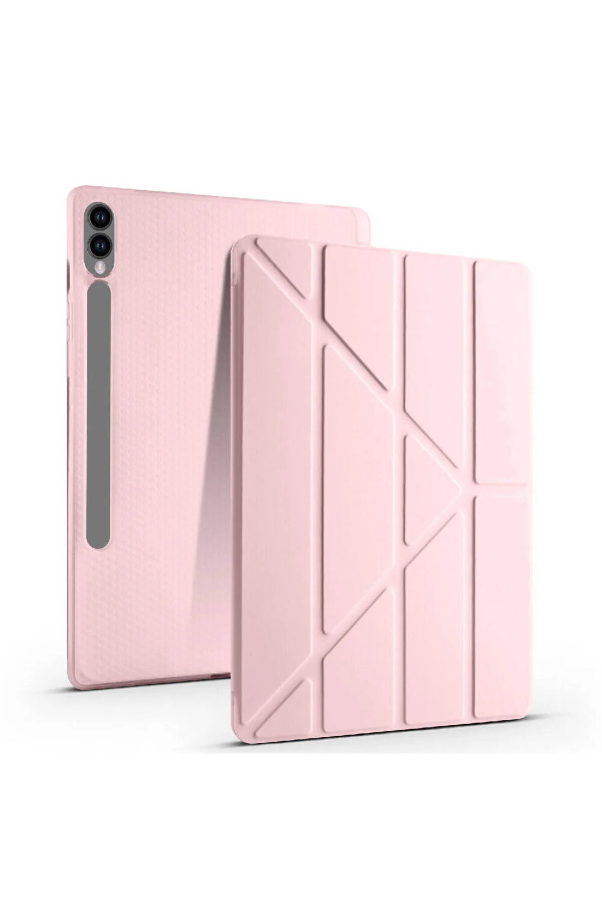 Galaxy Tab S9 FE Plus Uyumlu Kalem Bölmeli Katlanabilir Kılıf