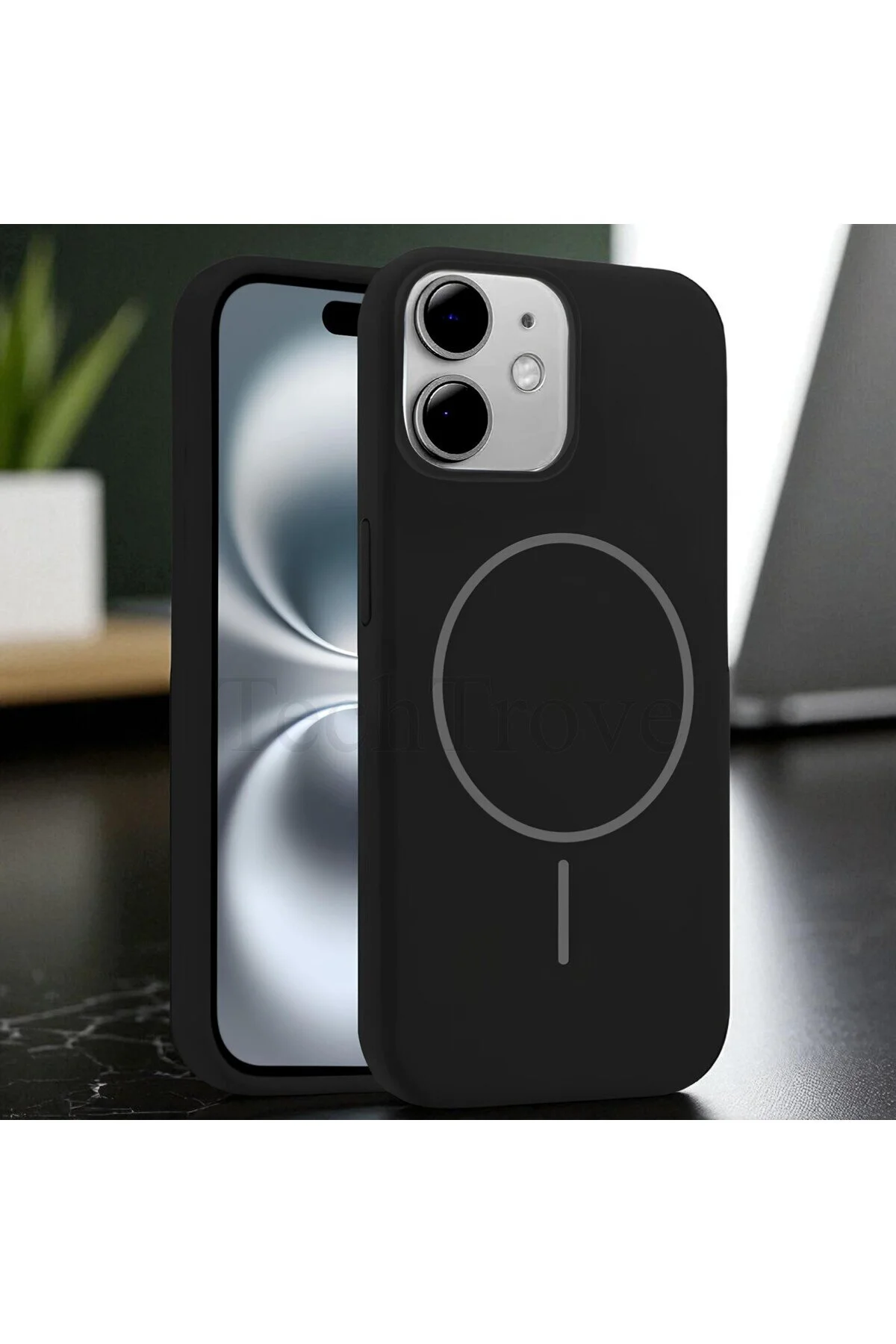 iPhone 11 Kılıf Soft Renkli Magsafe Özellikli Premium Kapak