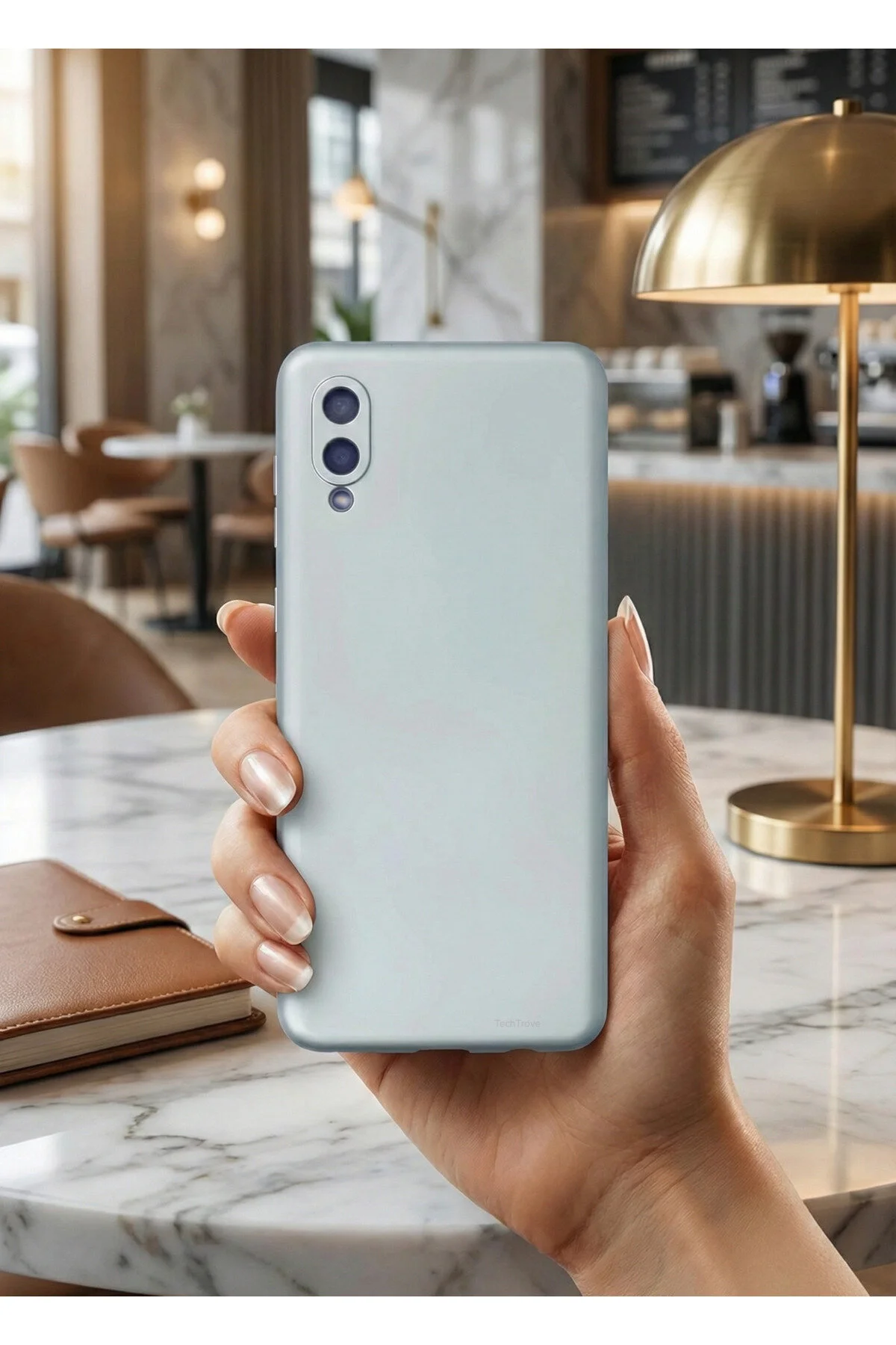 Samsung Galaxy A02 Kılıf İçi Kadife Soft Silikon Lansman Kapak