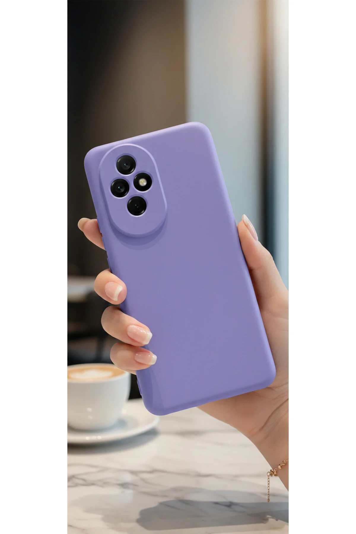 Honor 200 Pro Kılıf İçi Kadife Tasarımlı Kamera Koruma Çıkıntılı Soft Silikon Kapak