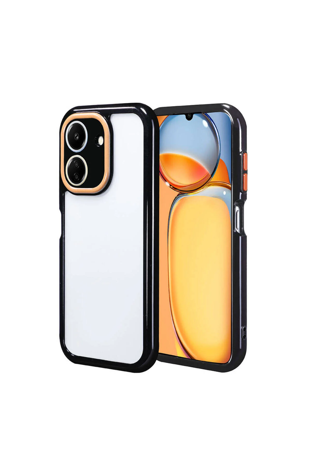 Xiaomi Poco C65 Uyumlu Renkli Tasarımlı Kamera Korumalı Lüx Silikon Kılıf