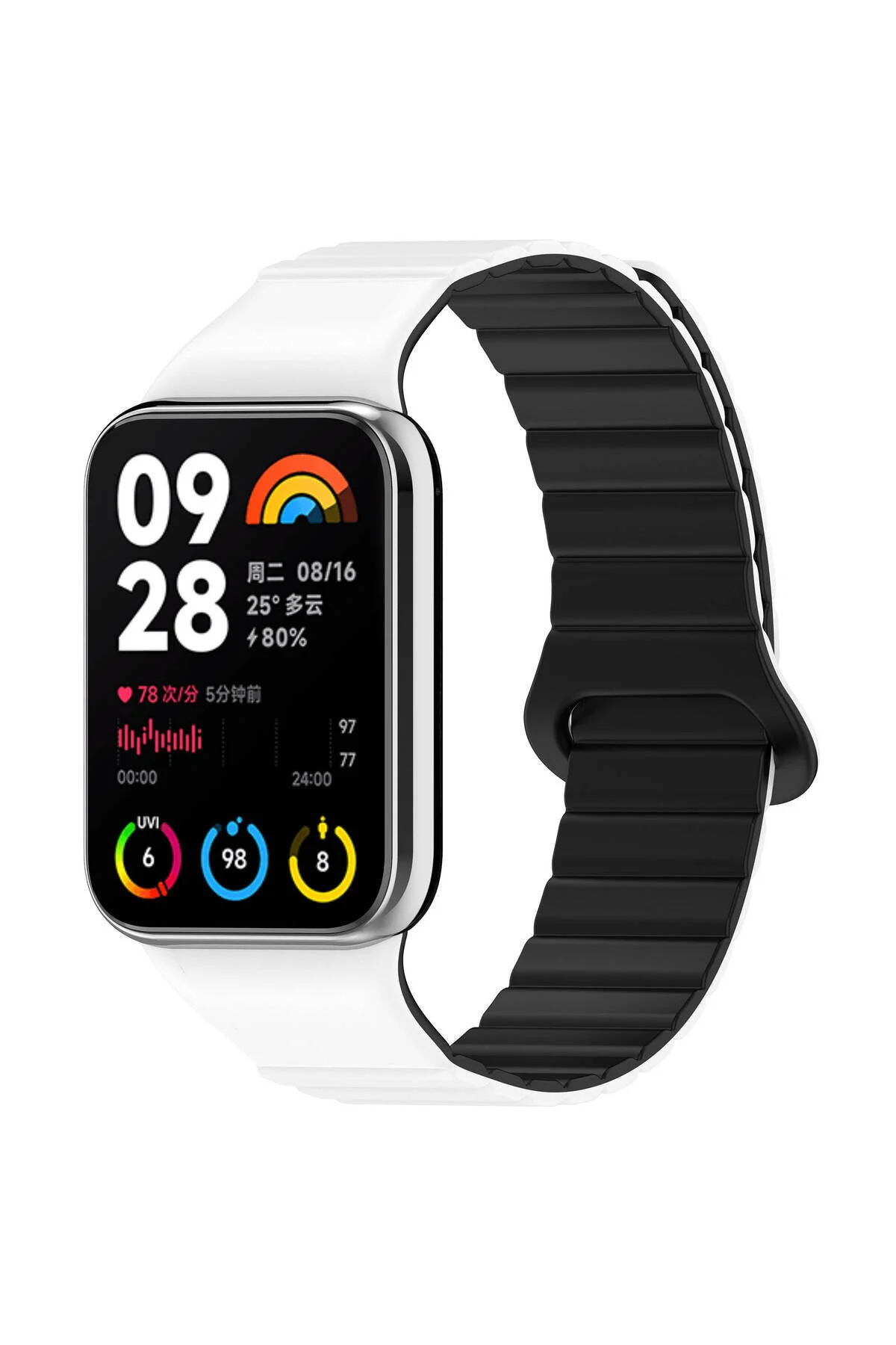 Mi Watch 4 İçin Uyumlu Silikon Strap Kayış Kordon