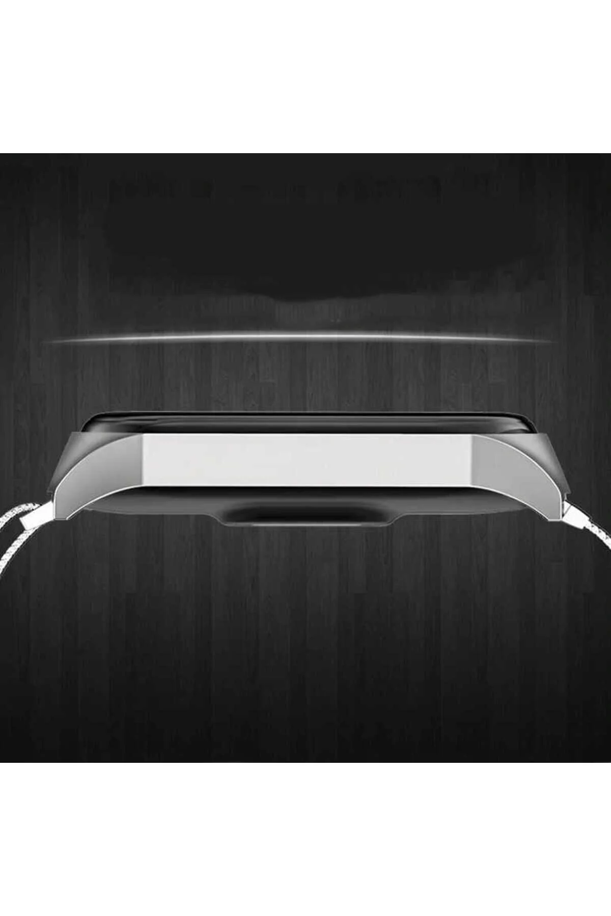 Mi Band 6 İçin Uyumlu Renkli Metal Hasır Kordon
