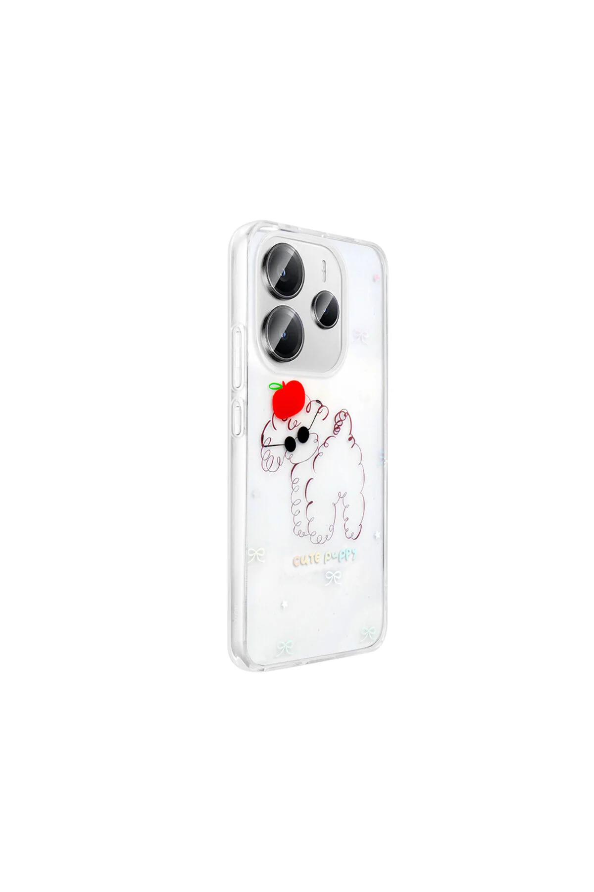 Redmi Note 14 4G Kılıf Şeffaf Figürlü Zore Folk Sert Kapak